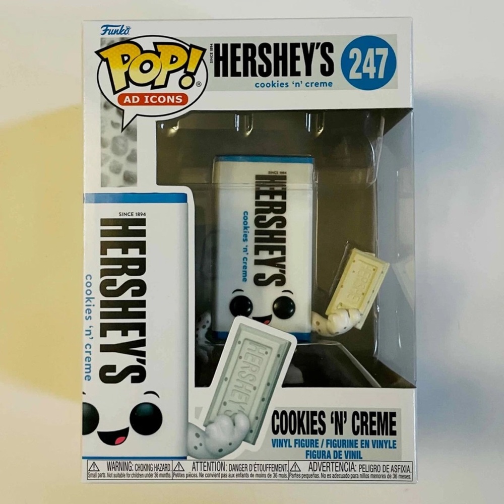 Funko Pop Ad Icons Hershey’s Cookies N Crème #247 And